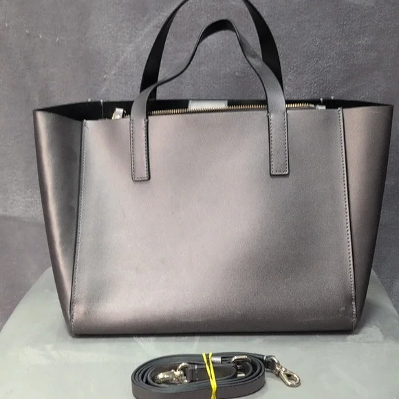 Kate Spade Silver Tote Bag - Picture 3 of 5